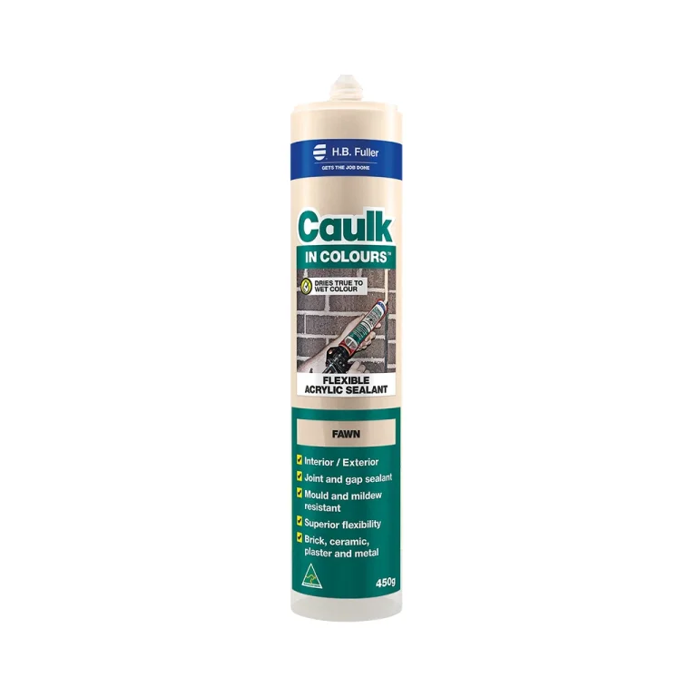 H.B. Fuller Caulk In Colours Fawn