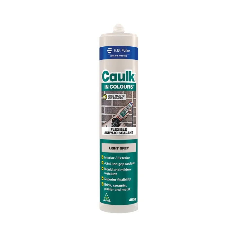 H.B. Fuller Caulk In Colours Light Grey
