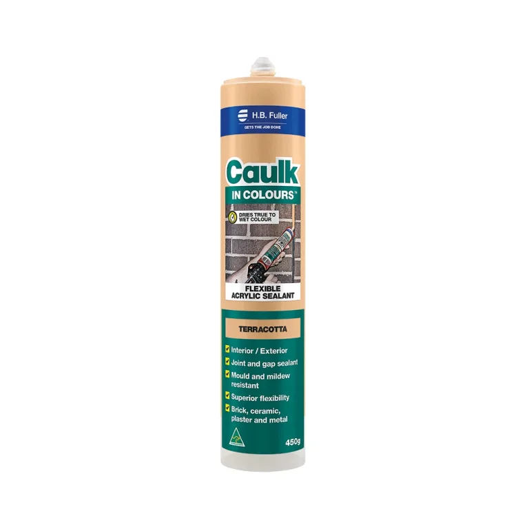 H.B. Fuller Caulk In Colours Teracotta