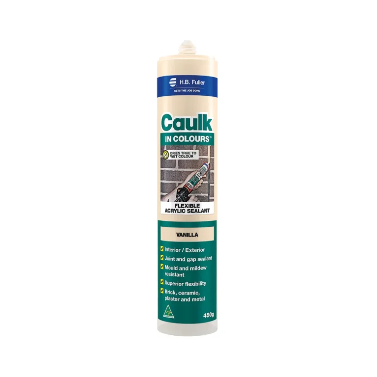 H.B. Fuller Caulk In Colours Vanilla