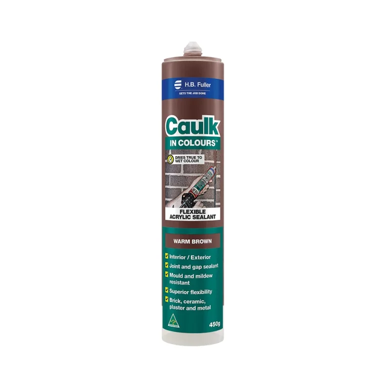 H.B. Fuller Caulk In Colours Warm Brown
