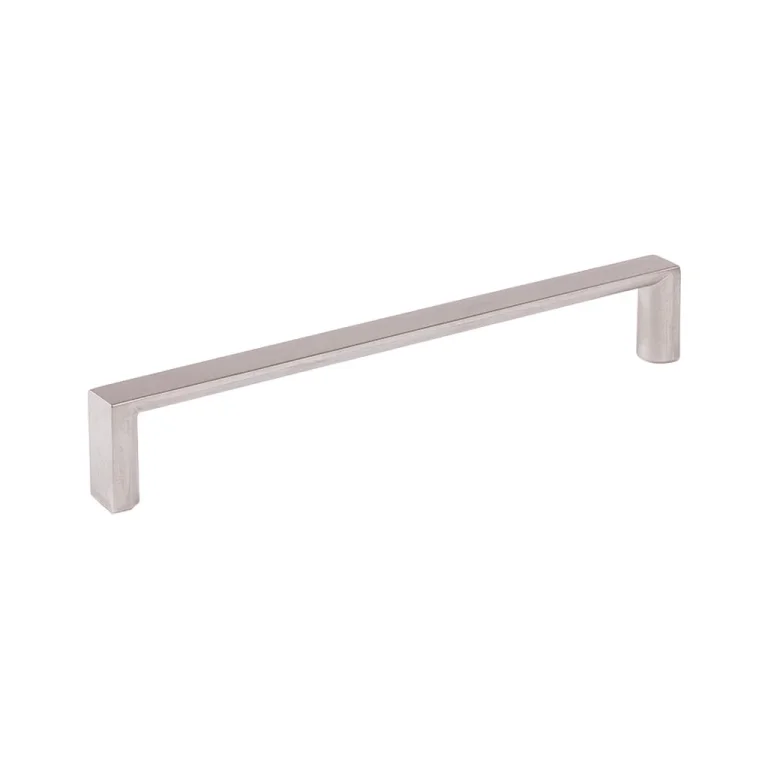 1092 Square Handle Brushed Nickel 128mm