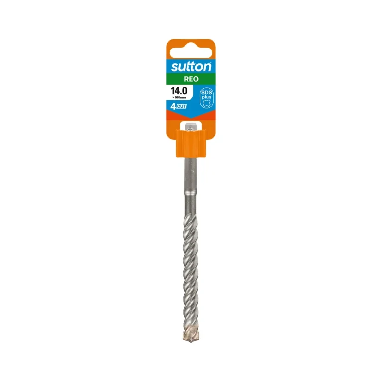 Sutton Tools D6321400 Masonry Sds Plus 4cut 14x160mm