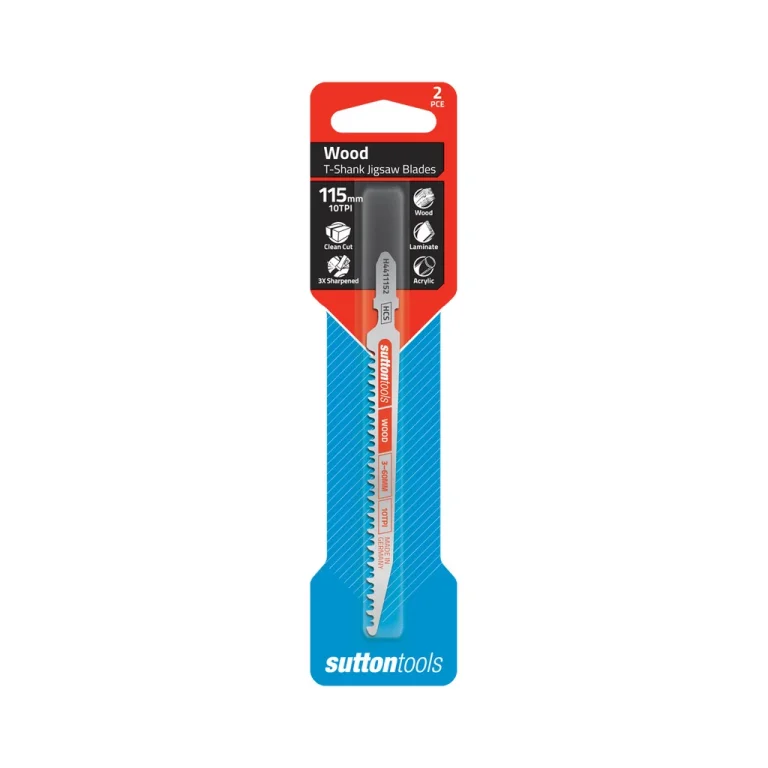 Sutton Tools H4411152 Jigsaw Blade Hcs Wood Xfast 115mm