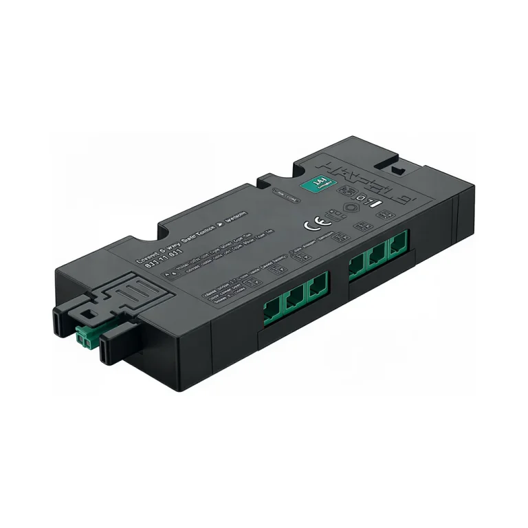 6-way distributor, Häfele Loox5 24 V box to box with switching function 2-pin (monochrome) for 1 switch, max. connected wattage 120 W