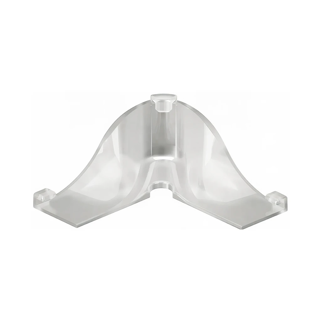 Corner guidance 90°, Häfele Loox5 for LED strip lights up to 8 mm width Plastic, transparent Corner guidance 90°, Häfele Loox5 for LED strip lights up to 8 mm width Plastic, transparent