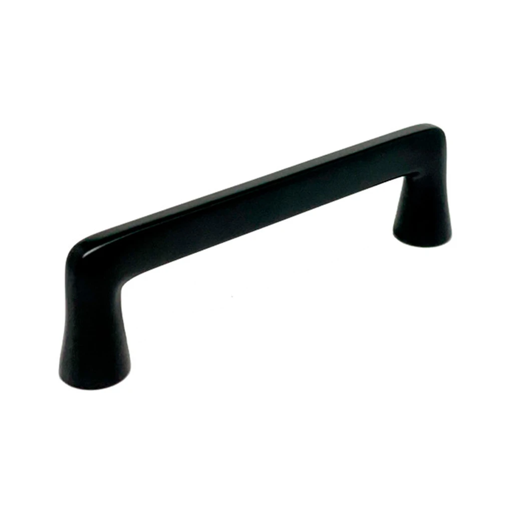 hh-titus-26096 HH 7667 Square Cabinet Handle 128mm Matt Black / 128mm / Matt Black