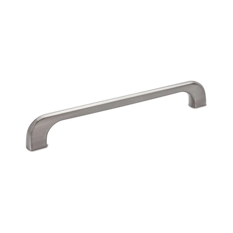 HH 305 Square Cabinet Handle 160mm Brushed Nickel / 160mm / Brushed Nickel