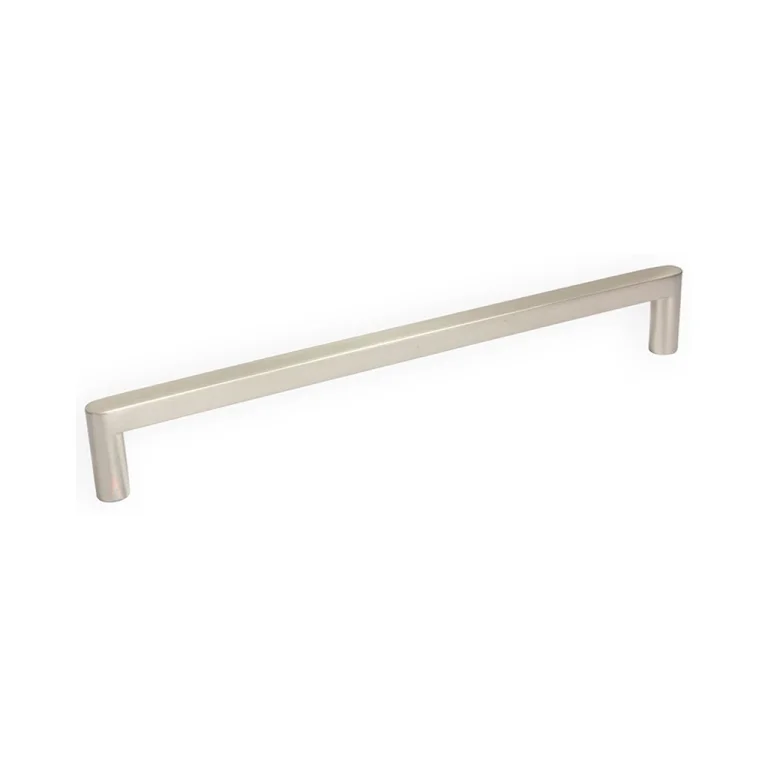 HH 5076 Square Cabinet Handle 128mm Brushed Nickel / 128mm / Brushed Nickel