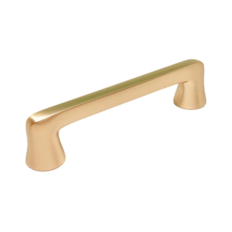 HH 7667 Square Cabinet Handle 192mm Satin Gold