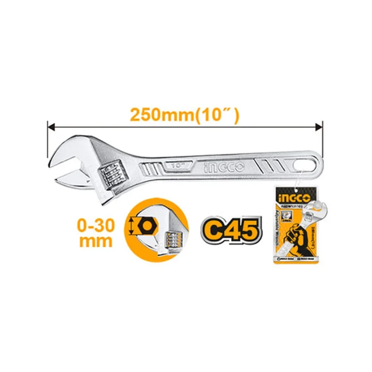Adjustable Wrench 250mm