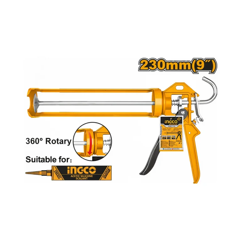 Caulking Gun 230mm Dripless