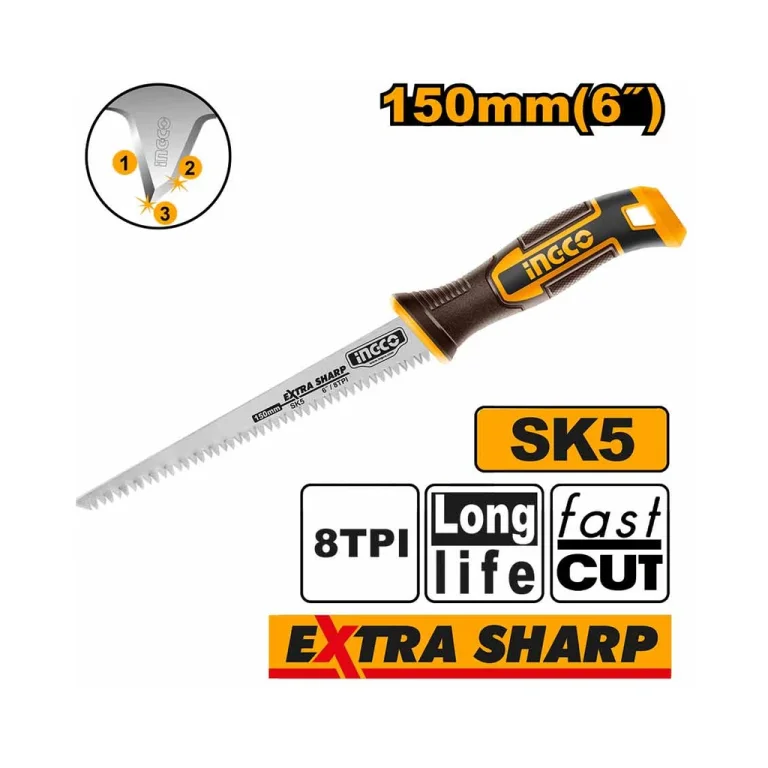 Drywall Saw 150mm SK5 Blade Trade