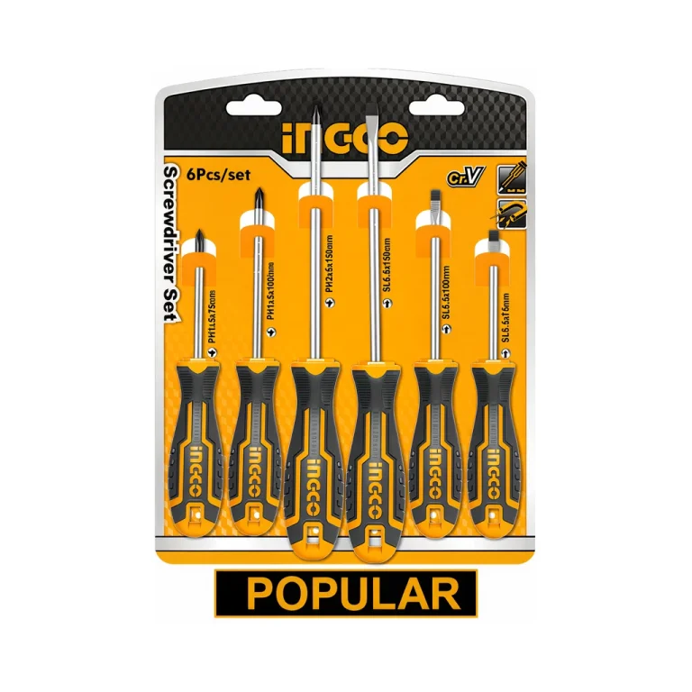 Screwdriver Set 6Pcs Trade