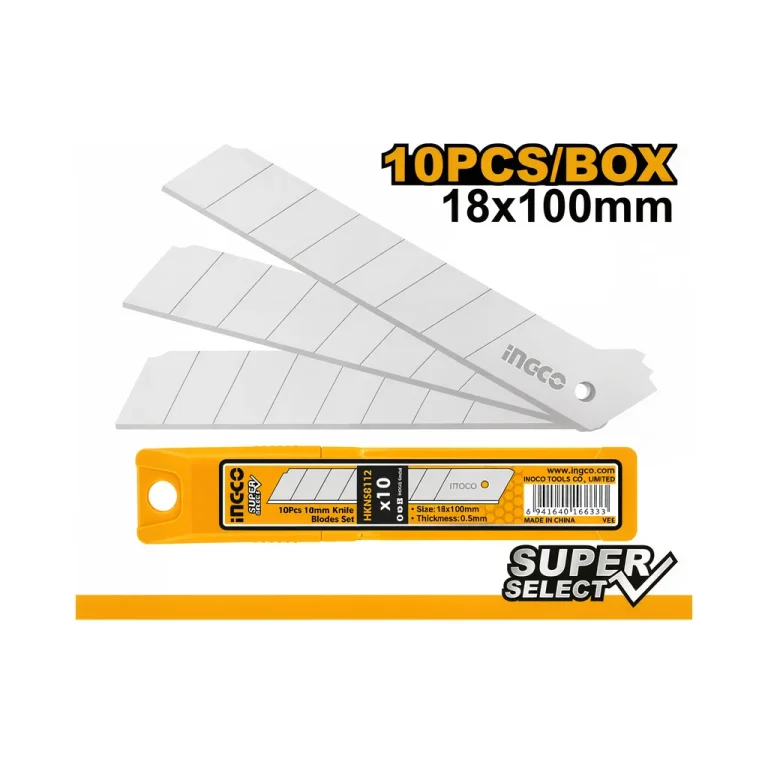 Snap-Off Knife Blades Set 18MM 10PK