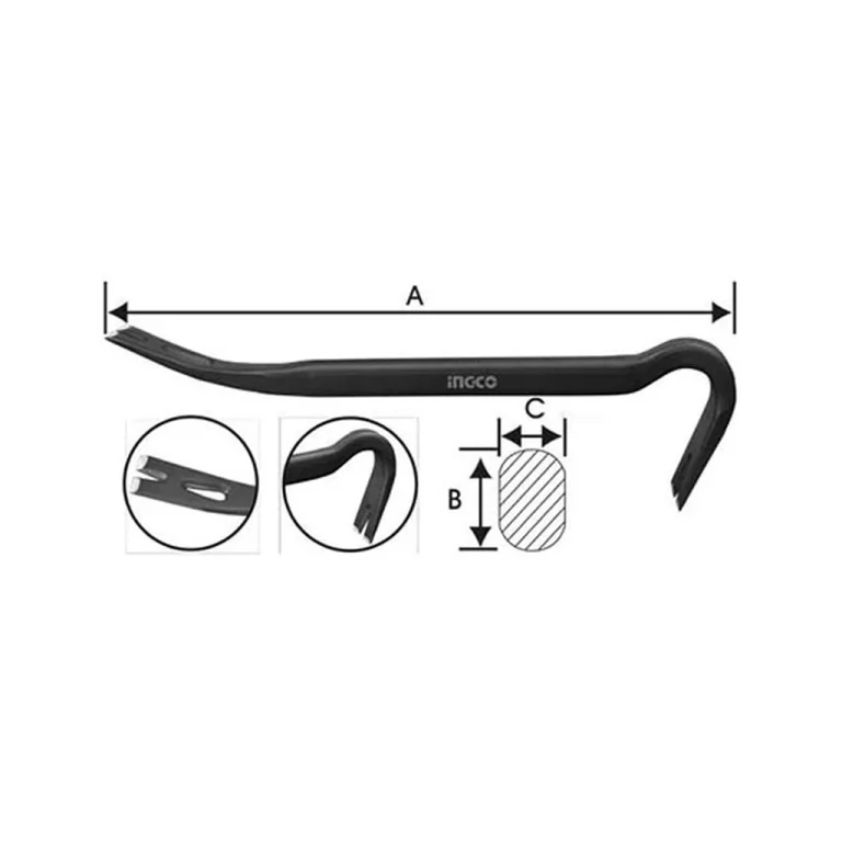 Wrecking Bar 600mm Trade