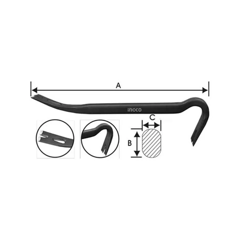 Wrecking Bar 900mm Trade