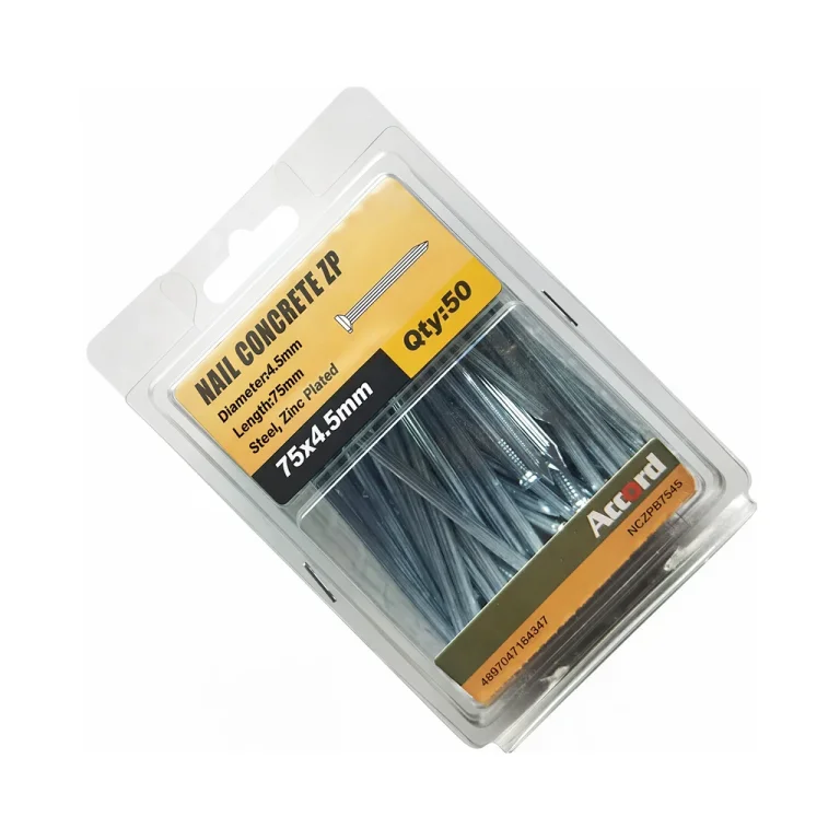 Nail Concrete ZP (3"x11/64")75x4.5mm 500g Polybox