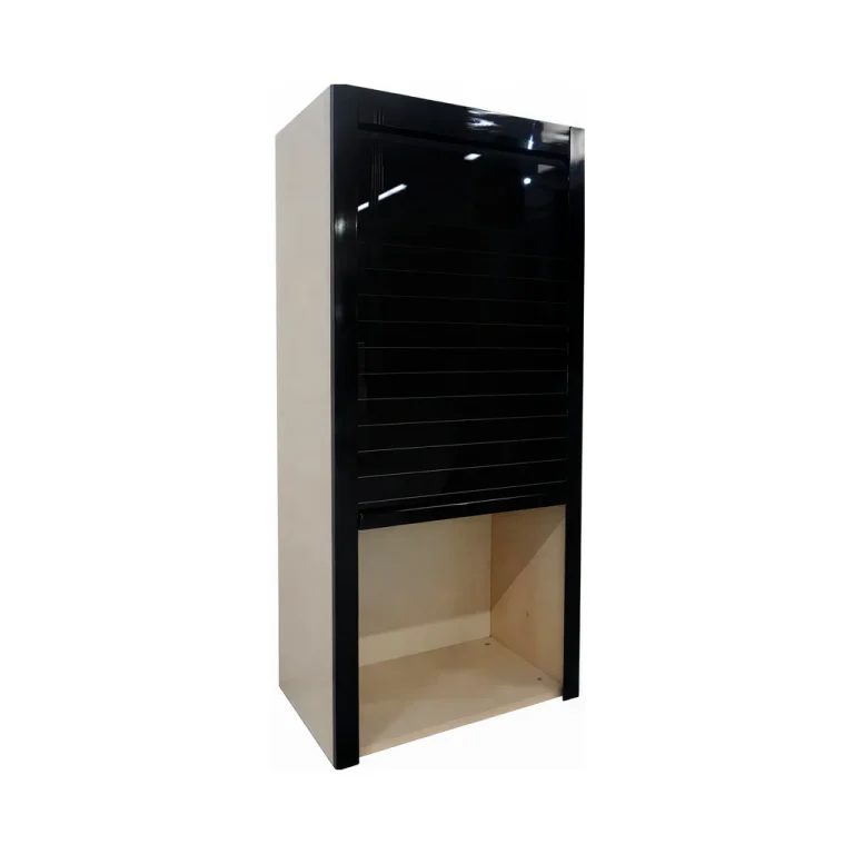 Roller Shutter Door System Manual, Black Glass