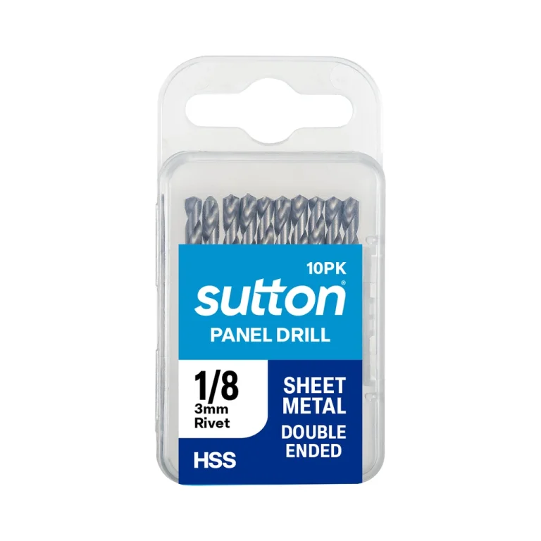 DRILL D134 PANEL TUPOINT HSS BRT 1/8ʺ (3.18MM) 10PK