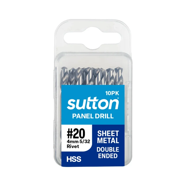 DRILL D134 PANEL TUPOINT HSS BRT #20 (4.09MM) 10PK