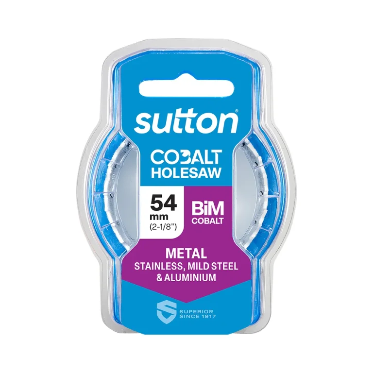 SUTTON 54mm (2.1/8inch) Bi-Metal Cobalt Holesaw