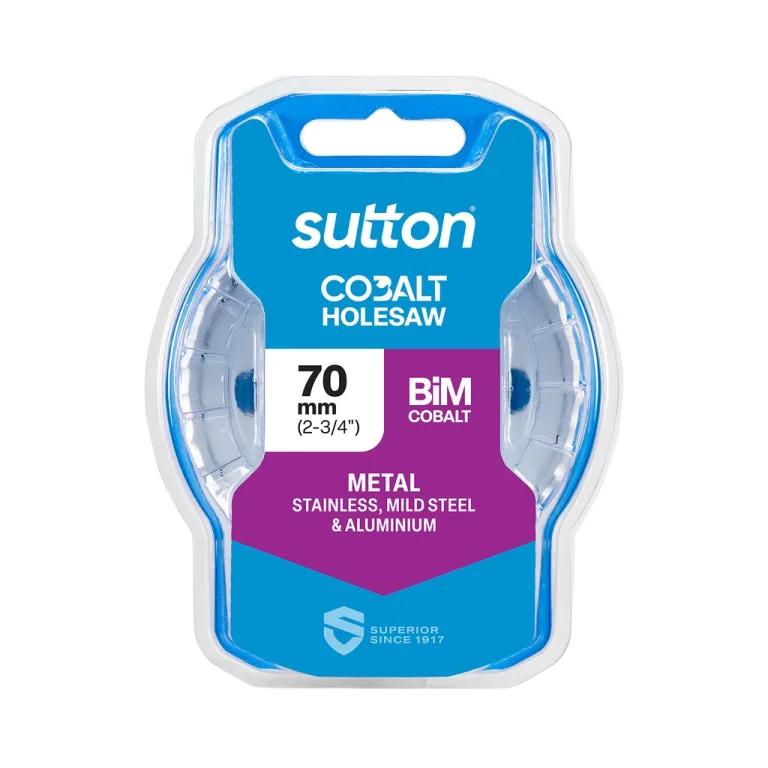 SUTTON 70mm (2.3/4inch) Bi-Metal Cobalt Holesaw