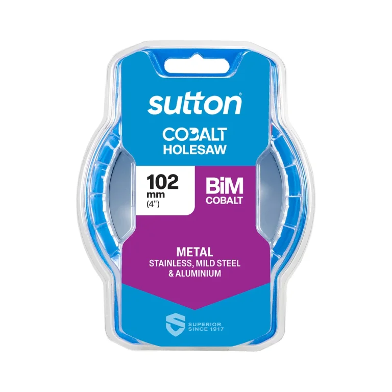 SUTTON 102mm (4inch) Bi-Metal Cobalt Holesaw