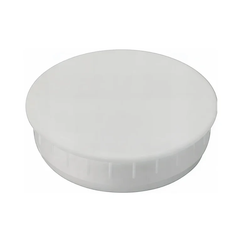 TRIM CAP WHITE 35X10MM -  (1 PC)